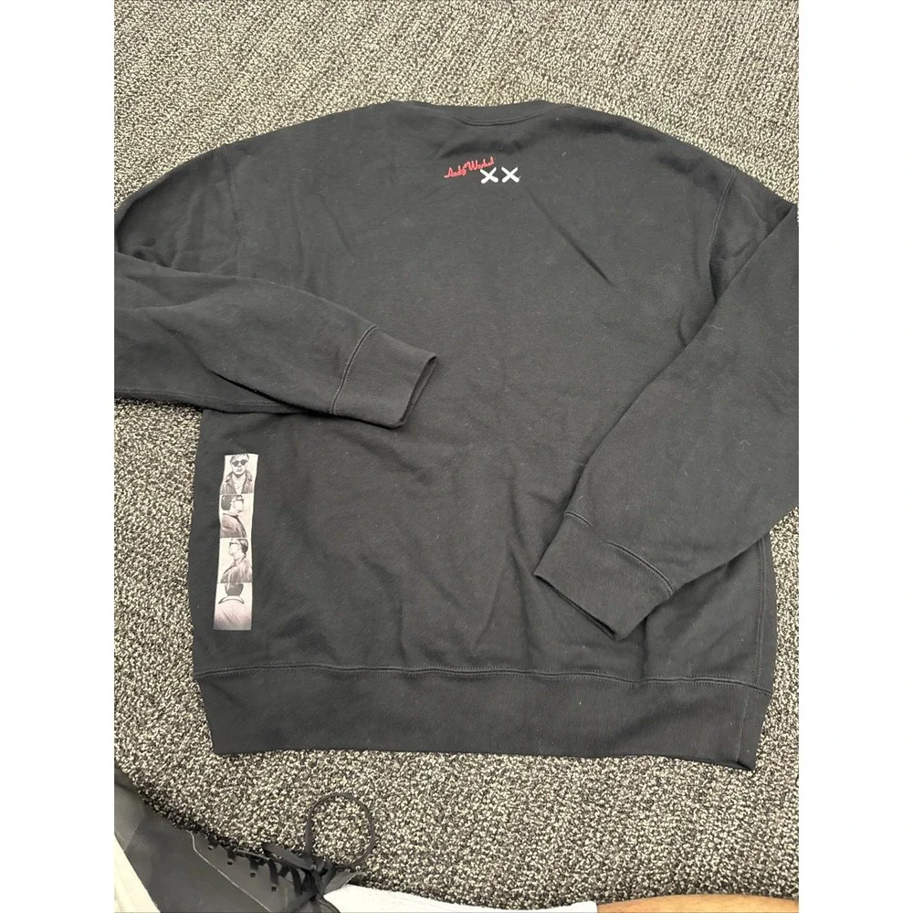 KAWS + Warhol x UNIQLO‎  Crewneck Sweatshirts Adult Med Black